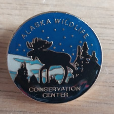 Alaska Wildlife Conservation Center Pin Travel Tourism Souvenir Vacation picture