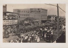 Barnum & Bailey RBBB Elephant Parade Abilene Texas 1913 - Original Photo picture