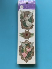 2 Packs GiftedLine Victorian Cherubs Angels Love Bubbles John Grossman Stickers picture