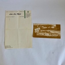 Vintage Lake-Aire Motel Duluth, MN Stationary Paper & Envelope Minnesota Hotel picture