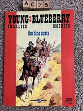 1990 Graphic Novel  YOUNG BLUEBERRY # 3 The Blue Coats MOEBIUS Some Wear picture