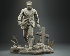 Frankenstein Monster Sculpture Statue Model Kit  Universal Unpainted/Unassembled picture