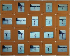 ML15-172 SEXY ISLAND SWIMSUIT BABE 20PCS ORIG 35MM COLOR SLIDE VIA MARK SENNET picture