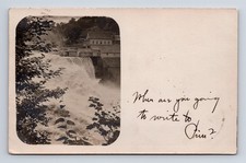 c1906 RPPC RFL & W Co's Power Station Rumford Falls Maine ME Real Photo Postcard picture