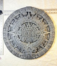 Vintage Aztec Sun Stone Calendar 18