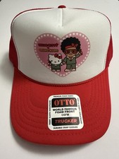 Hello Kitty x Bruno Mars Exclusive Pop Up Official Merch Trucker Hat picture