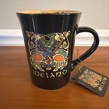 Allied Ireland Black Celtic Ceramic-Made Mug Irish New picture