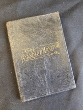 Vtg 1876 Standard Monitor Freemason Book Grand Lodge F&AM Ohio Masonic Ritual picture
