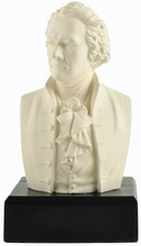 JFSM Alexander Hamilton Historical Bust Collectible – Great Americans, White picture