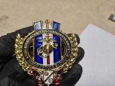 Marine Security Guard Detachment Challenge Coin Amman Jordan Rare picture