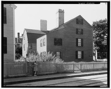 Photo:Salem MA Stephen Daniel House 1937 Daniels Essex Streets HABS picture