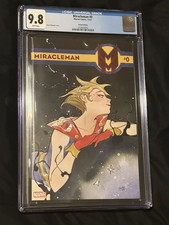 Miracleman #0 Peach Momoko 1:200 Variant Cover CGC Blue Label 9.8 Marvel Pop. 17 picture