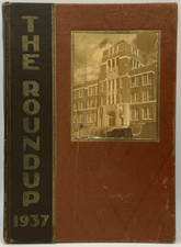 1937 Great Falls Montana The Roundup Annual Yearbook Volume XXX Great Depression picture