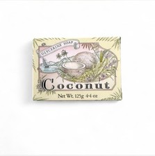 Vintage 1988 Victorias Secret Glycerine Coconut Bar Soap picture