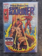 Sub-Mariner #14 1st Appearance Of Toro In Silver Age Marvel Comics 1969 VG-FN  picture