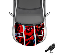 Daredevil Comic Hood Wrap Weatherproof 3M Vinyl Car Decal 50