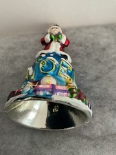 Christopher Radko Santa Bell Ornament picture