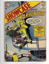 Showcase 5 1956 DC Comics G/VG 3.0 Manhunters Mr. X Human Eel picture