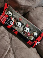 Skelanimals Kurt Adler Christmas Ornaments Set Of 4 Dax Pen Marcy Kit 2007 Rare picture