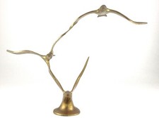 Vintage Brass Flying Birds in Flight Figure Figurine Wingspan Room Decor T050 picture
