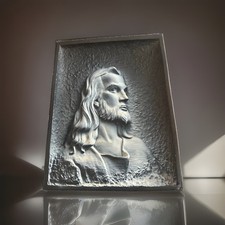MCM 1959 3D Bas-Relief Chalkware Wall Plaque “Messiah” by Victor Creative Arts picture