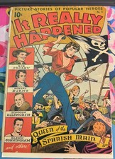 💎 It Really Happened #11 (William H. Wise 1947) RARE Golden Age Comic 💎 picture