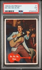 1956 TOPPS ELVIS PRESLEY GO GO GO ELVIS 1 PSA 5 picture