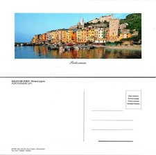 Italy Liguria La Spezia La Cinque Terre Porto Venere Marina Boats VTG Postcard picture
