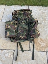 British Army DPM PLCE Infantry Bergen IRR 100L Zip On Side Pouches British Army picture