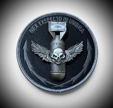 RARE 💣  OAKLEY Bomb Run Pin w  Patch  picture