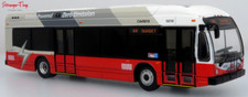 Iconic Replicas Nova Bus LSFE Transit Bus Muni San Francisco 1:87 picture