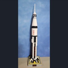1:144 US NASA Apollo Saturn 1B Saturn IB Manned Launch Vehicle 3D Printed Model picture