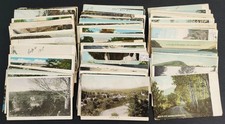 antique LOT of 167 NEW HAMPSHIRE POSTCARDS early ones picture
