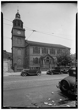 Baltimore Maryland Otterbein United Brethren Church 1930s Brick Bell Tower picture