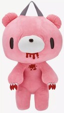 AUTHENTIC Bioworld Gloomy Bear Pink Plush Backpack 17