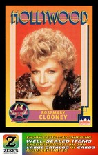 1991 Starline Hollywood Walk of Fame #59 Rosemary Clooney picture