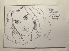 CAVEWOMAN PAINTINGS The Art of Budd Root, ORIGINAL Art, Sig by BUDD & Frank CHO picture