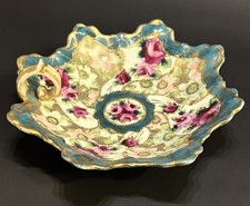Authentic~Antique~Nippon~Japanese Porcelain~Hand Painted~Moriage~Dish Marked picture