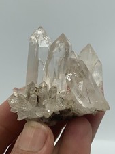 58g Beautiful Clear Quartz Crystal Cluster Specimen picture