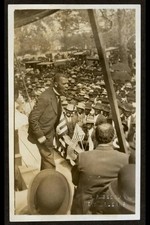 Booker T. Washington New Orleans Louisiana c1912 public speaking stage picture