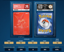 Victini Black Bolt 171/086 -Perfect Condition ACE 10 Perfect Sub Grades 10/10 picture