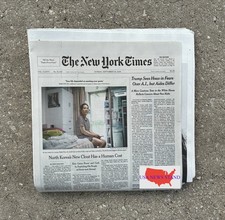 THE NEW YORK TIMES - SUNDAY SEPT 20, 2026 (AI SAFETY FEARS - HOAX - TRUMP - XI ) picture
