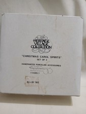 Dept 56 Heritage Village Christmas Carol Spirits Set of 4 55891 picture