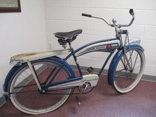 BARN FIND SURVIVOR BICYCLE FIRESTONE SUPER CRUISER ORIGINAL PAINT  1950's 1960's picture