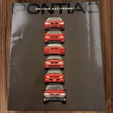 Original 1998 Pontiac Full Line Sales Brochure 98 Firebird Grand Prix Grand Am picture