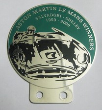 Car Badge-Aston Martin Le Mans Winners Salvadori Shelby 1959-2009 Grill Badge picture
