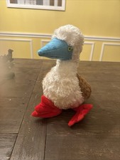Wild Republic 12” Red Footed Booby Plush Bird WWF New With Original Tags 2016 picture