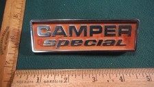 CK15  Ford Camper Special Fender Emblem Vntage 1977 #D7TB16B114 F-250 RANGER XLT picture