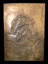 Christ Crucified Bas-relief Plaque, Art Deco picture