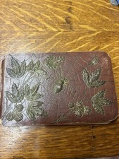 Antique 1800s Autograph Book with Handwritten Letters  picture